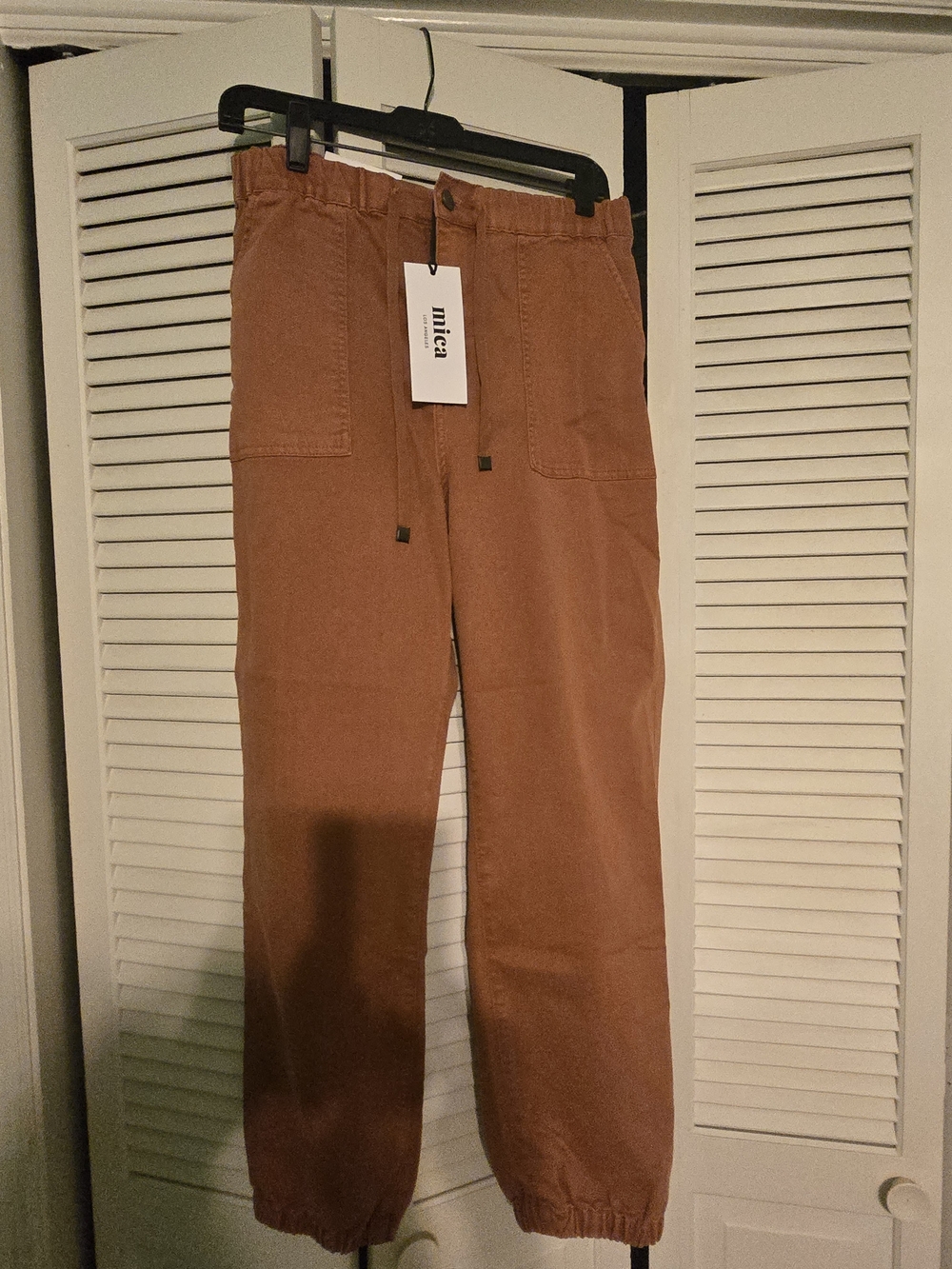Mica Joggers- Burnt Orange- Size L - Picture 5 of 6